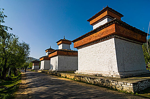 墙壁,城堡,不丹