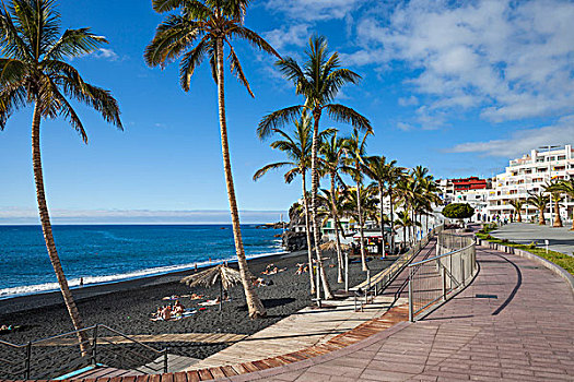 海滩,波多黎各,帕尔玛,加纳利群岛,西班牙,欧洲