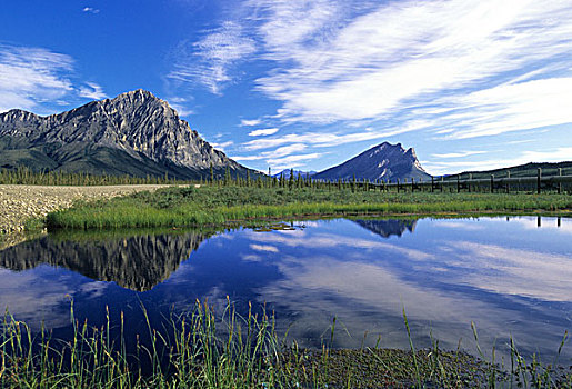 高山湖,大门,北极圈,国家公园,阿拉斯加,美国