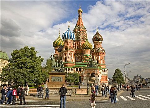 红场,防护,大教堂,莫斯科,俄罗斯,东欧,欧洲