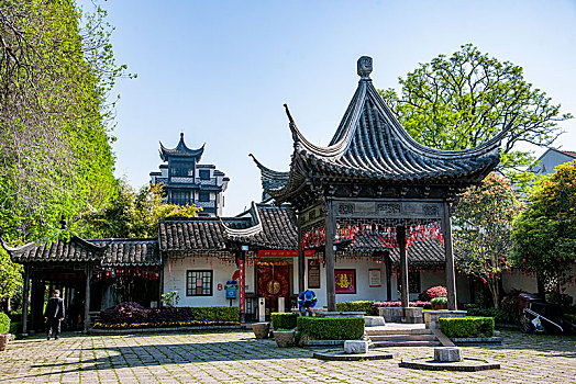 上海市金山区枫泾古镇,江南婚俗博物馆