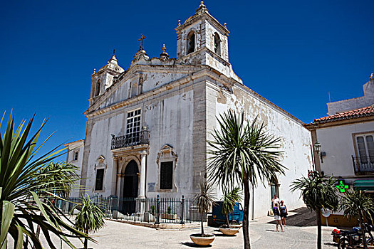 圣玛丽亚教堂,拉各斯,阿尔加维,葡萄牙,欧洲
