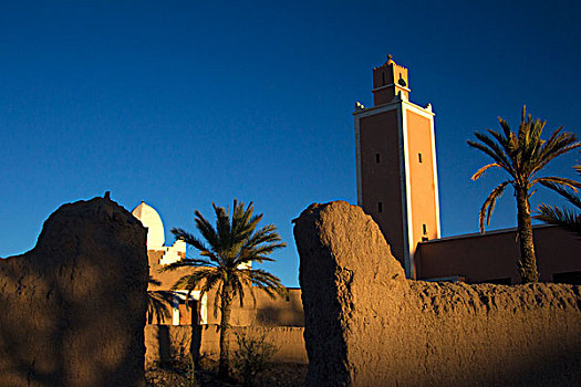 摩洛哥,乡村,清真寺