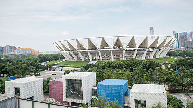 城市,现代建筑,汽车背景图