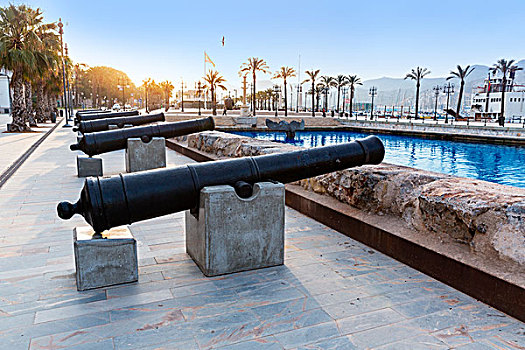 卡塔赫纳,大炮,博物馆,港口,穆尔西亚,西班牙