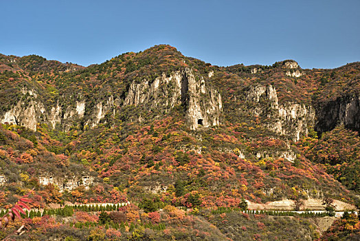 河北省石家庄市平山县沕沕水空中画廊