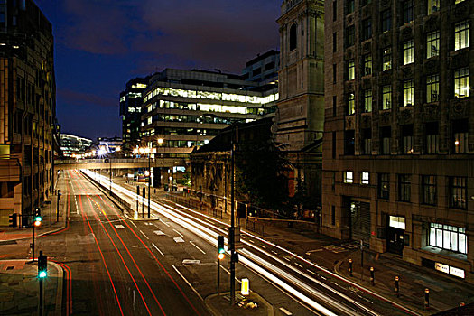 交通,市中心,蓝色,钟点,纪念建筑,伦敦,英格兰,英国,欧洲
