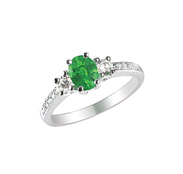 绿色,翡翠,时尚,订婚,钻戒,带