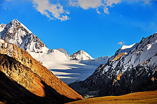 帕米尔高原,新疆,雪山,山峰
