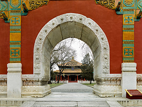 北京国子监琉璃牌坊