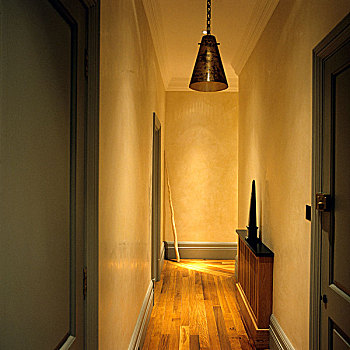 光亮,走廊,灰色,门,狭窄,木质,架子