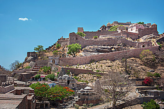 堡垒,地区,拉贾斯坦邦,印度