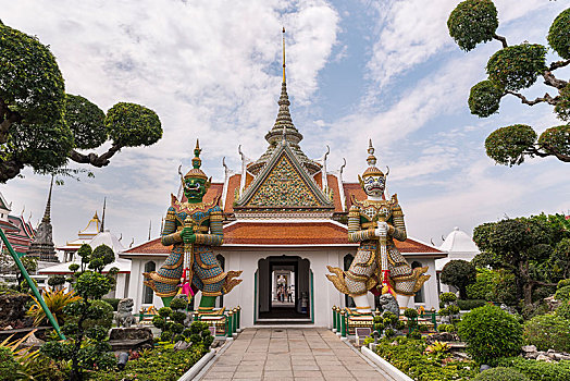 庙宇,郑王庙,曼谷,泰国,亚洲