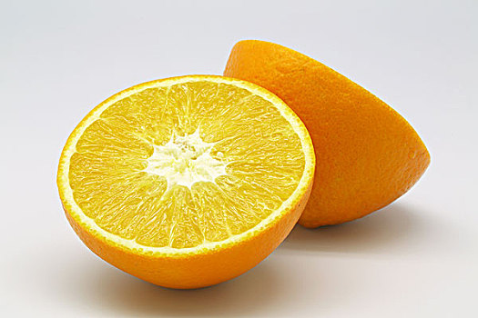 橙子,剖切面