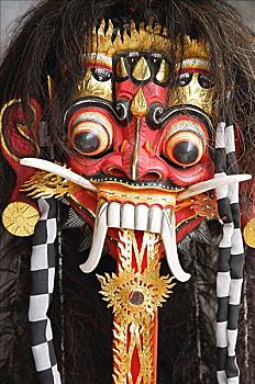 罗摩衍那,面具,巴厘岛