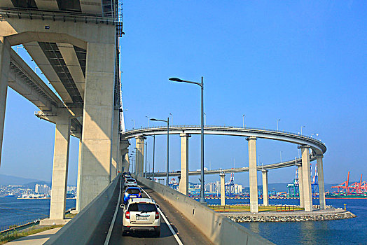 韩国,釜山,桥