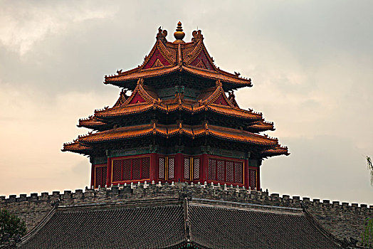 北京故宫角楼