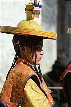 尼泊尔,新,帽子,老,传统