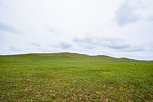 草原山峰