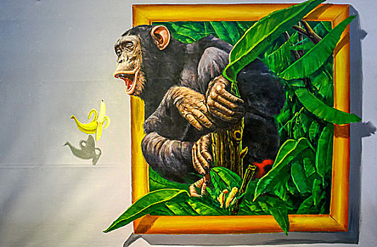3D,画展,立体画,绘画,展览