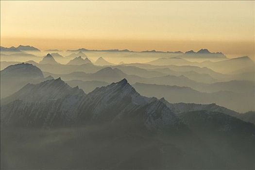 风景,阿尔卑斯山,瑞士