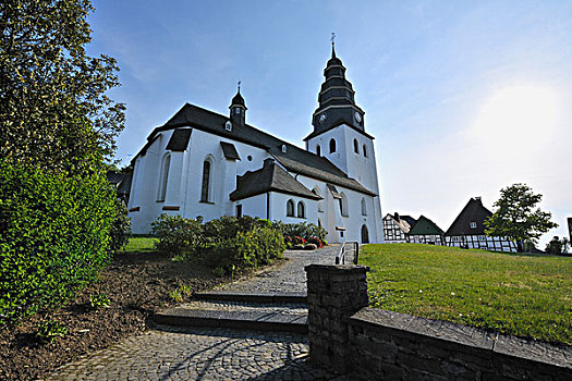 天主教,教堂,北莱茵-威斯特伐利亚,德国