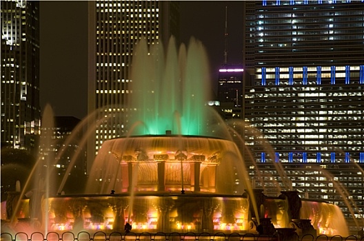 白金漢噴泉,芝加哥