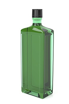 绿色,酒,瓶子