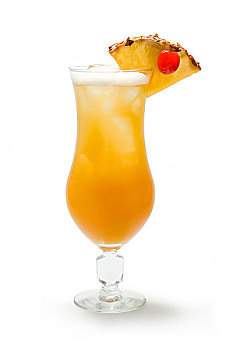 大杯饮料,鸡尾酒,百慕大,三角形,龙舌兰,意大利苦杏酒,柠檬汁,菠萝汁