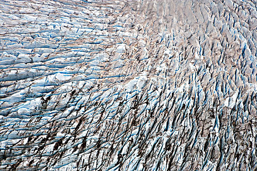 棉田豪冰河,靠近,朱诺,阿拉斯加