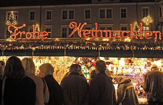 圣诞市场,愿望,德国