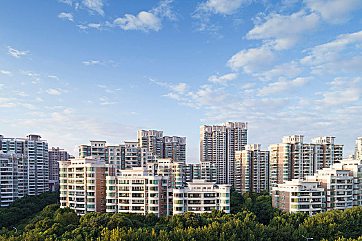 上海浦东高档豪华的住宅区