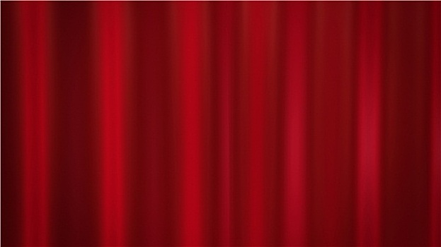 红色,帘,背景,剧院