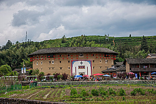 福建漳州南靖土楼,梅林怀远楼