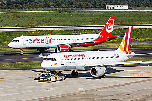 空气,柏林,空中客车,德国,翼,a320,飞机跑道,杜塞尔多夫,国际机场,北莱茵威斯特伐利亚,欧洲