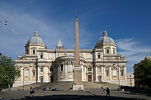 大教堂,圣玛丽亚教堂,圣玛丽,罗马,意大利,欧洲