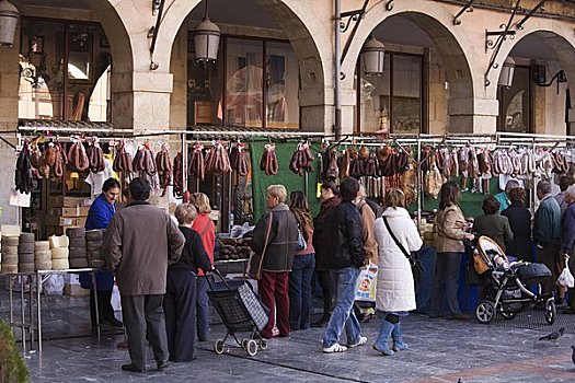 市场,布尔戈斯,西班牙
