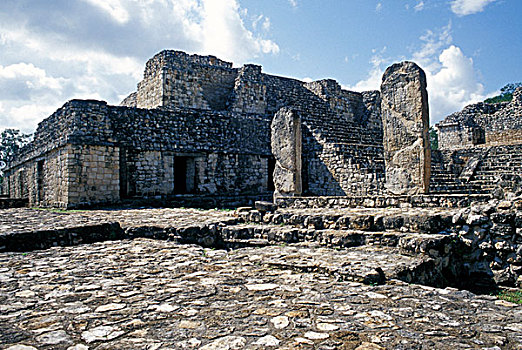墨西哥,尤卡坦半岛,巨大,建筑,遗址,玛雅,文明,世纪