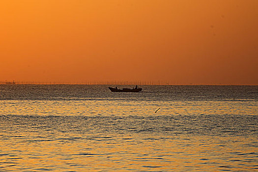 黄海日出盛景