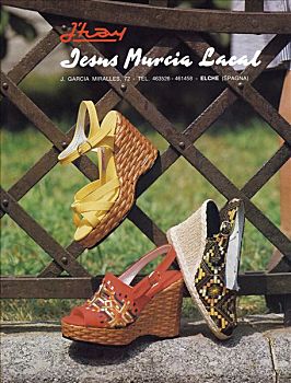 楔形,高根鞋,凉鞋,70年代