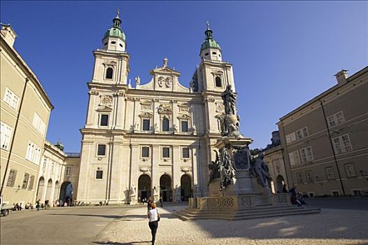 大教堂,萨尔茨堡,奥地利,欧洲