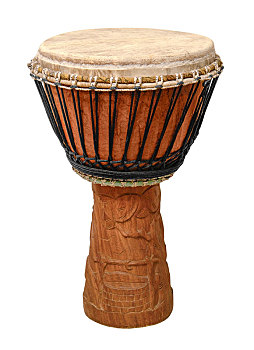 传统,非洲,非洲手鼓