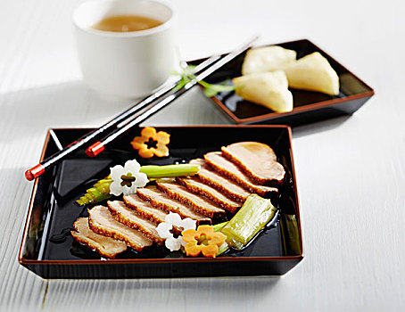 腌制,鸭肉,日本