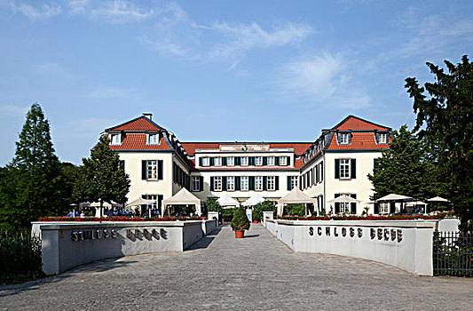 城堡,宫殿,盖尔森基兴,鲁尔区,北莱茵威斯特伐利亚,德国,欧洲