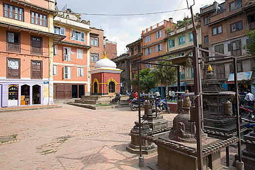 尼泊尔加德满都帕坦杜巴广场