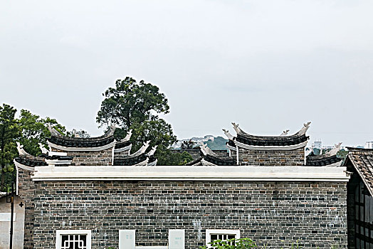 江西省赣州市客家民宅古建筑群建筑景观