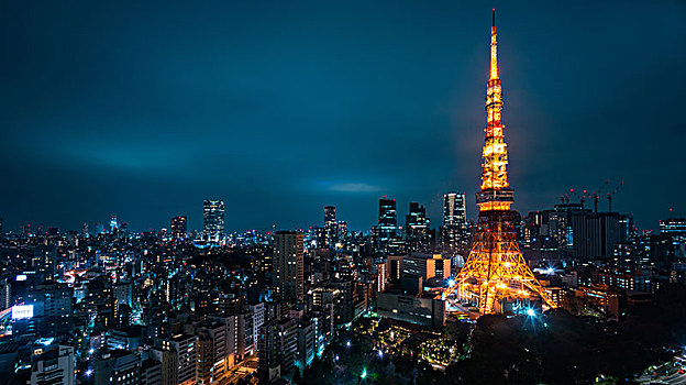 日本东京夜景