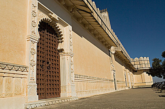 建筑,宫殿,堡垒,地区,拉贾斯坦邦,印度