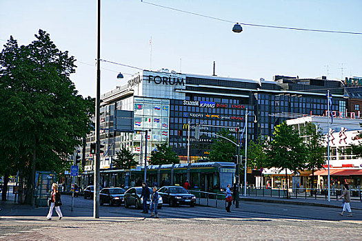 赫尔辛基街景