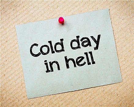 寒冷,白天,地狱